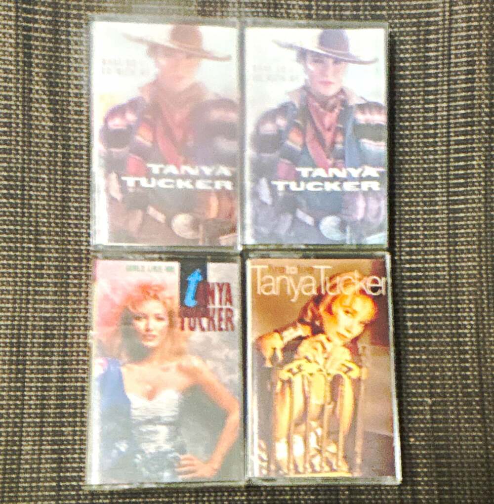 Tanya Tucker Country Cassette Album Lot of 4, Standard Jewel Case